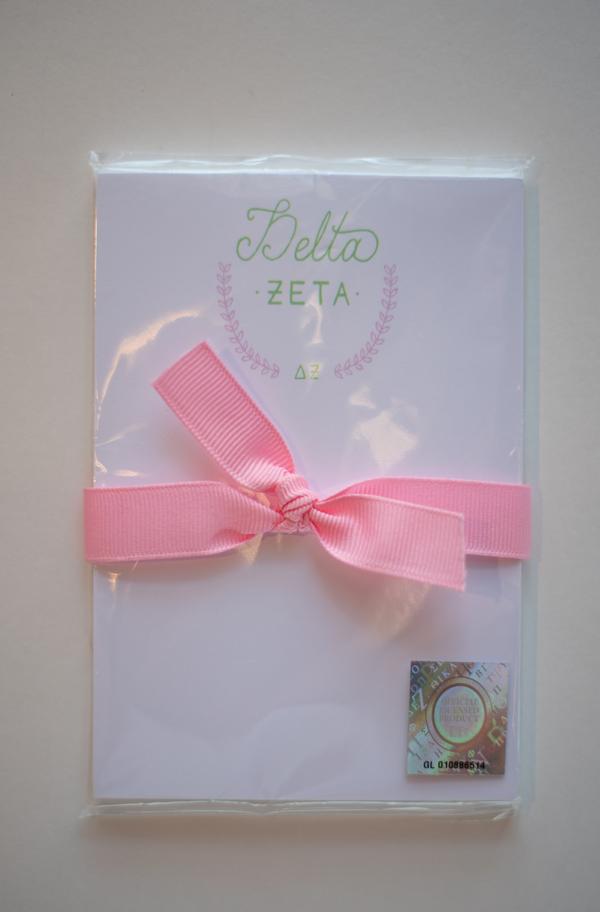 Sorority Notepad