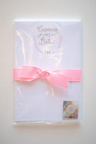 Sorority Notepad