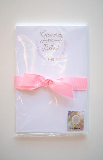 Sorority Notepad