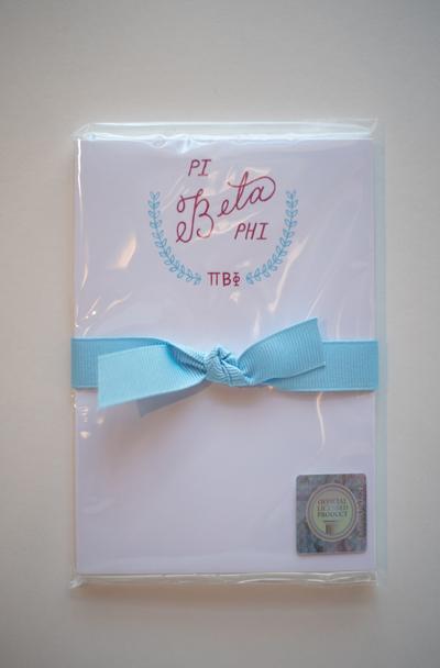 Sorority Notepad