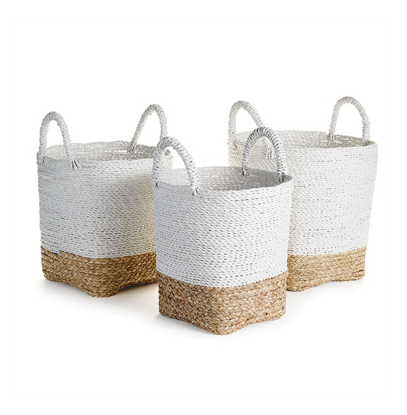 Madura Market Baskets, Set of 3