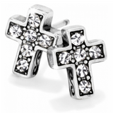 Starry Night Cross Mini Post Earrings