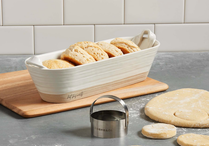 Biscuit Serving Bowl and Cutter Set