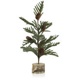 25" Spruce Tree with Small Pinecones