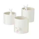 Peeking Bunny Pots