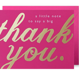 Big Thank You Card