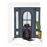 Doggie Miss You Card