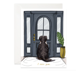 Doggie Miss You Card