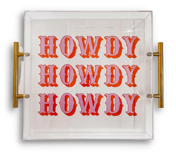 Howdy Tray - Large