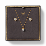 Marbella Pearl Earring & Necklace Gift Set