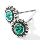 Twinkle Mini Post Earring, Emerald