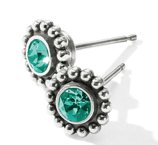 Twinkle Mini Post Earring, Emerald