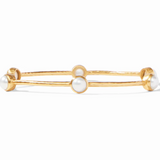 Milano Luxe Bangle - Pearl Medium