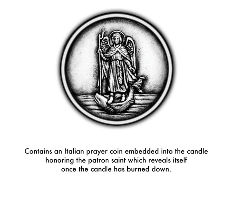 Saint Raphael The Archangel Saint Candle