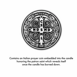 Saint Benedict Saint Candle