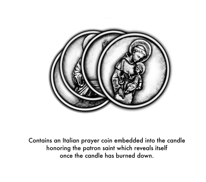 The Essentials Collection Votive Saint Candle Set