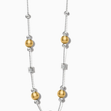 Meridian Prime Short Necklace, Mixed Metal