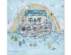Noah's Ark 10x8 Canvas