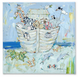 Noah's Ark IV 10x8 Canvas