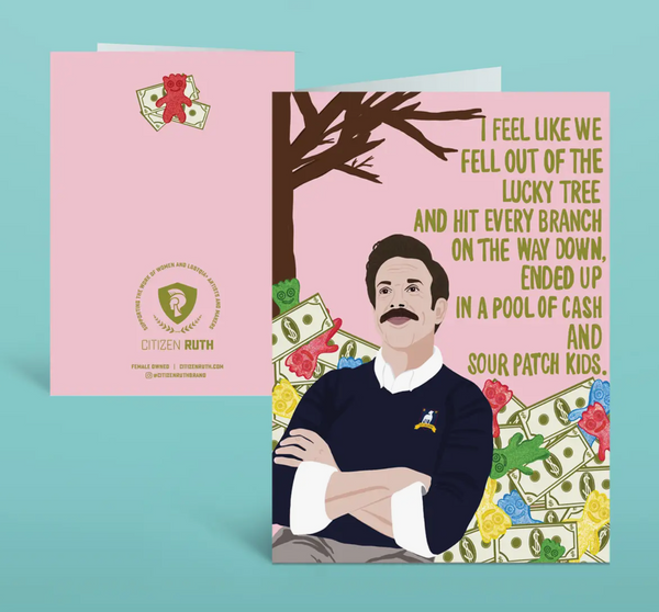 Ted Lucky Tree Card