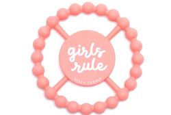 Girls Rule Happy Teether