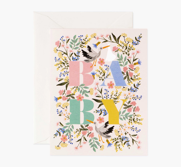Mayfair Baby Card