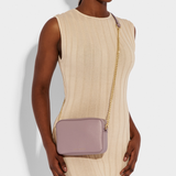 Millie Mini Crossbody Purse, Dusty Lilac