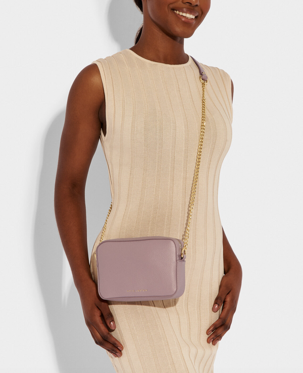 Millie Mini Crossbody Purse, Dusty Lilac