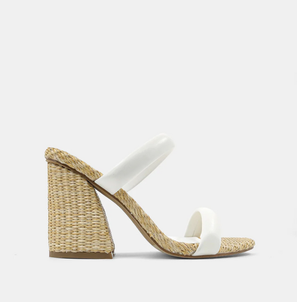 Gardenia Heel, White