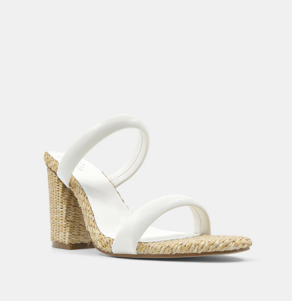 Gardenia Heel, White