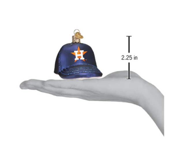 Astros Baseball Cap Ornament