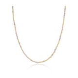 15" Choker Hope Unwritten Gemstone, Labradorite