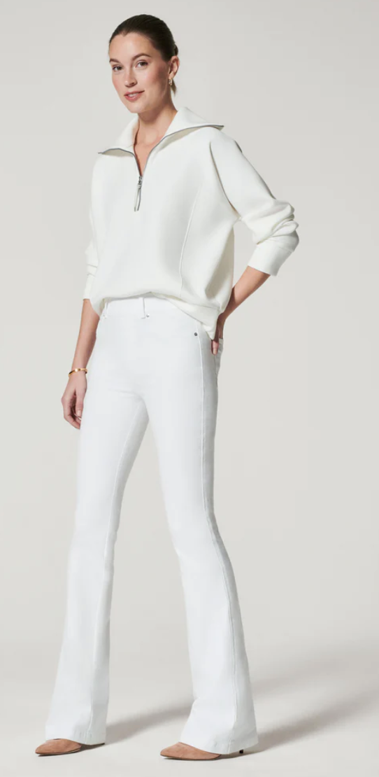 Flare Jeans, White