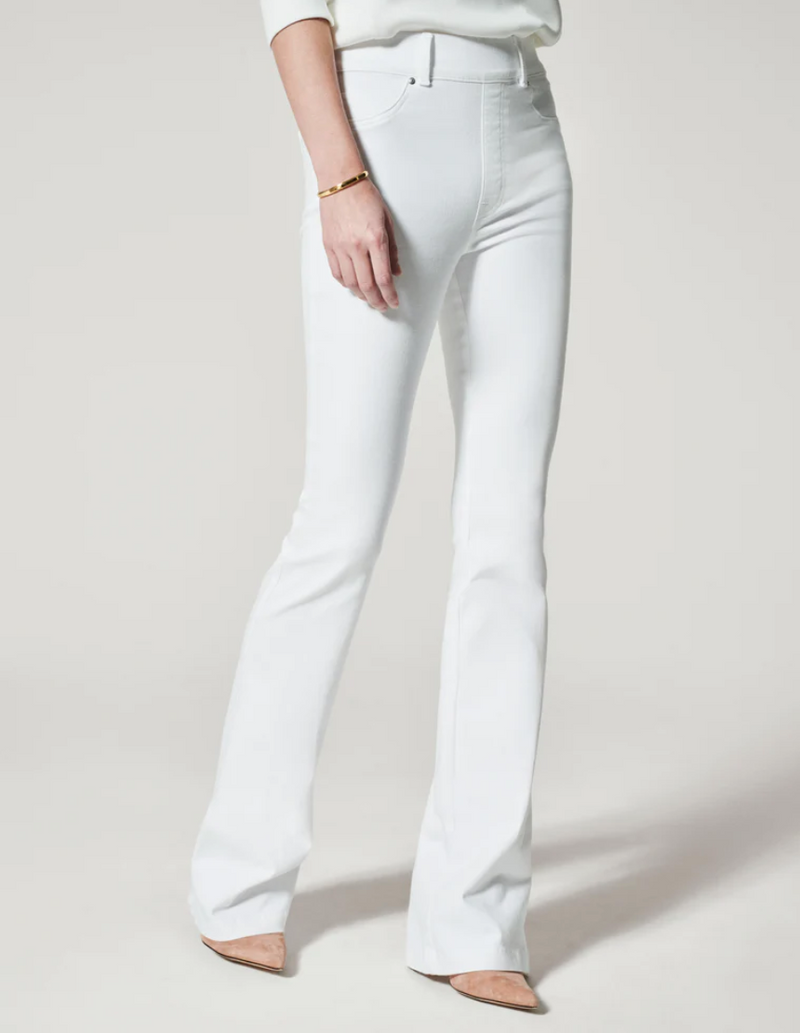 Flare Jeans, White