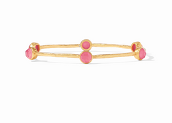 Milano Luxe Bangle, Iridescent Peony Pink