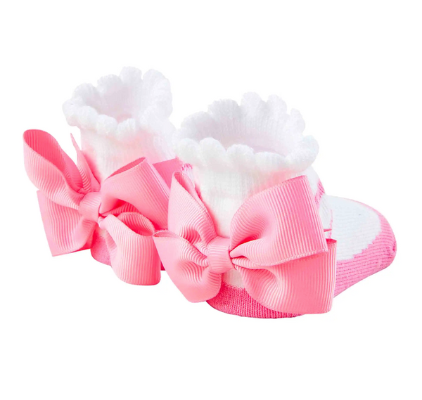 Ballet Bow Baby Socks