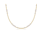 15" Choker Hope Unwritten, Pearl