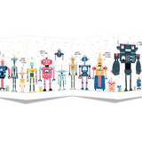 Happy Bot-Day Quad-Fold Card