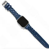 Sutton Braided Leather Watch Band