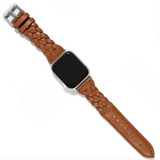 Sutton Braided Leather Watch Band