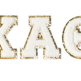 Chenille Sorority Letters