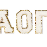 Chenille Sorority Letters