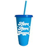 Sorority Glitter Color Changing Cup