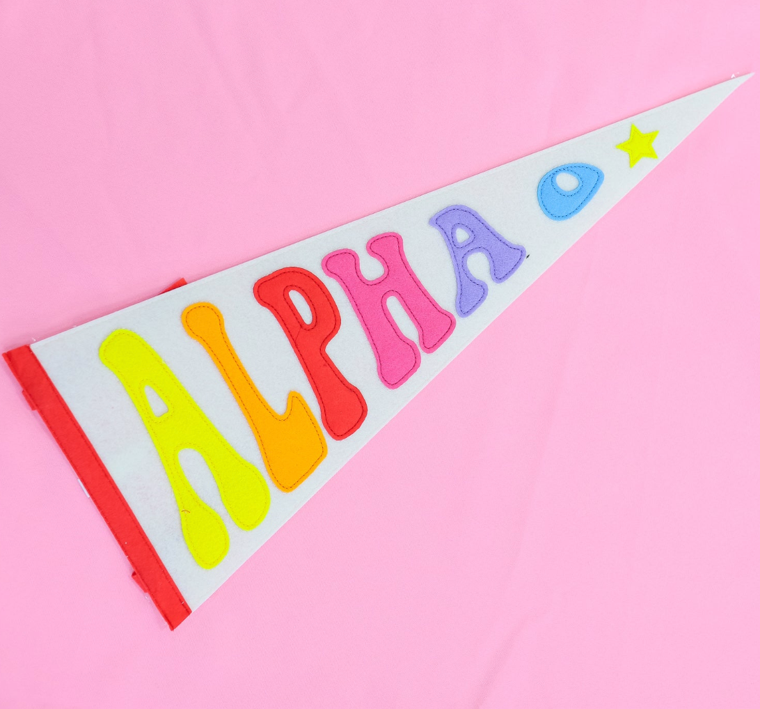 Rainbow Flag Pennant