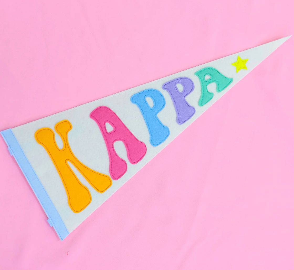 Rainbow Flag Pennant