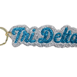 Sorority Glitter Keychain