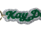 Sorority Glitter Keychain