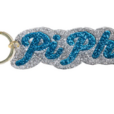 Sorority Glitter Keychain