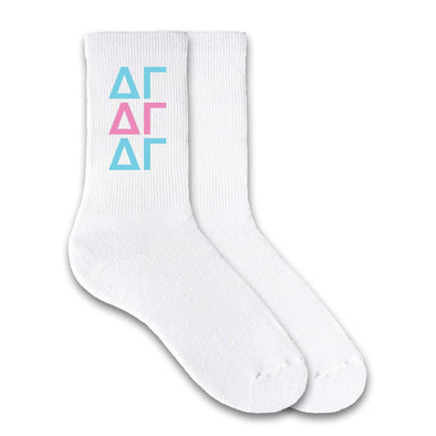 Sorority Crew Socks