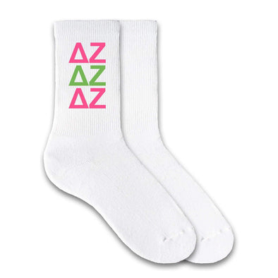 Sorority Crew Socks